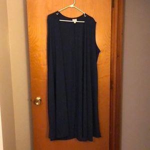 Navy blue XL LuLaRoe Joy vest